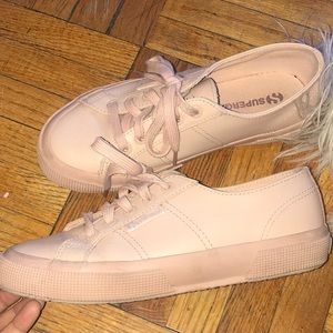 Blush pink superga sneakers last chance!! ☀️